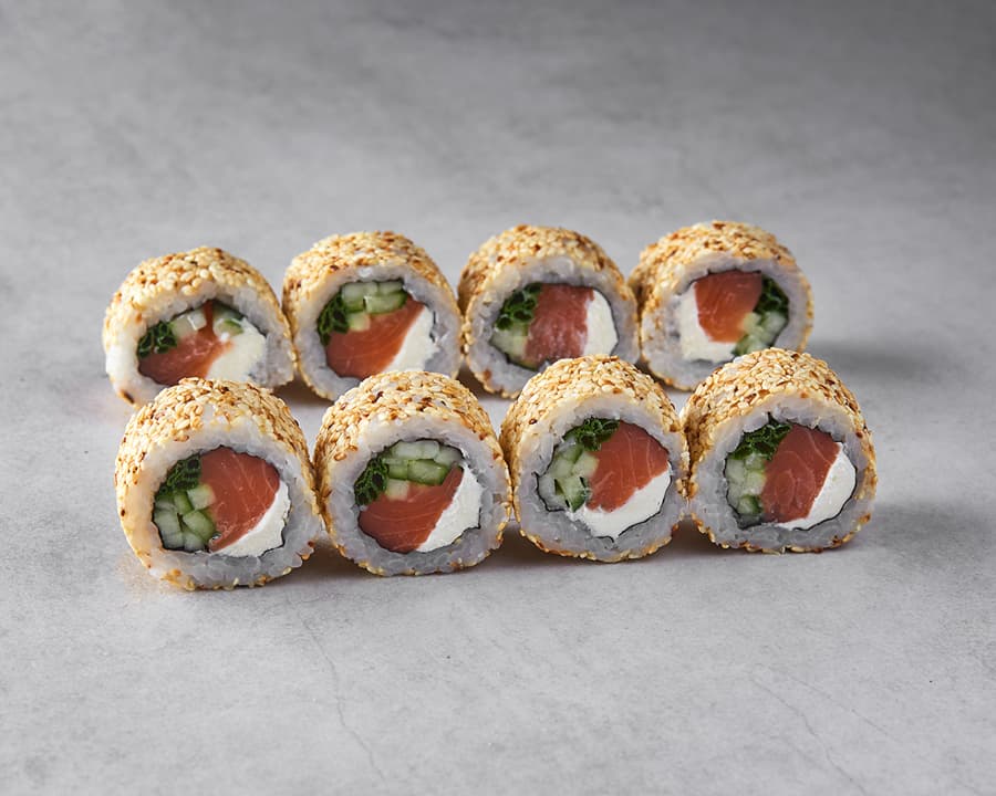 Roll Philadelphia w sezamie