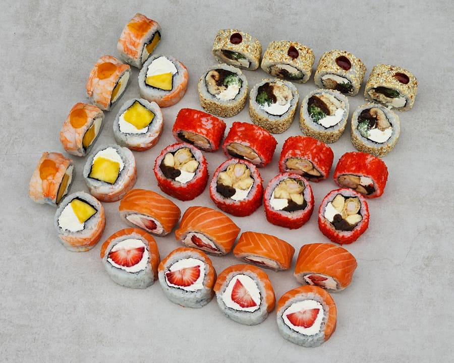 Zestaw Egzotyczny – sushi menu