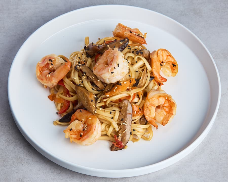 Udon z krewetkami – sushi menu